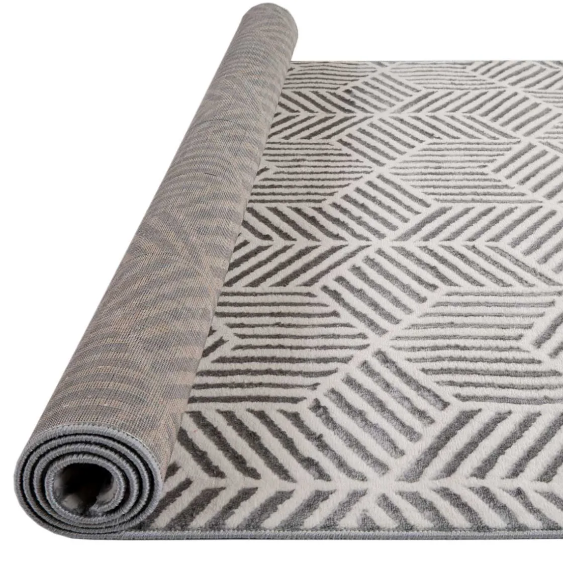 Alfombras Decorativas>Alfombra Zaha Geométrica Beige 80x150Cm