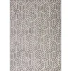 Alfombras Decorativas>Alfombra Zaha Geométrica Gris 133x190Cm