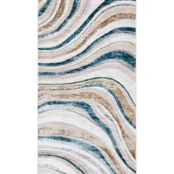 Alfombras Decorativas>Alfombra Zave Waves Multicolor 120x160cm
