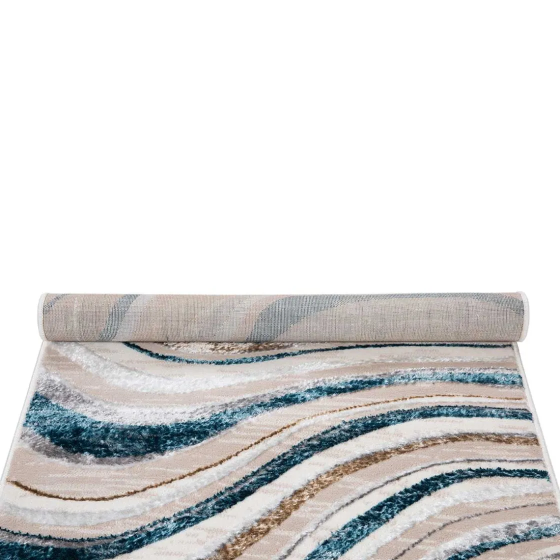 Alfombras Decorativas>Alfombra Zave Waves Multicolor 200x285cm