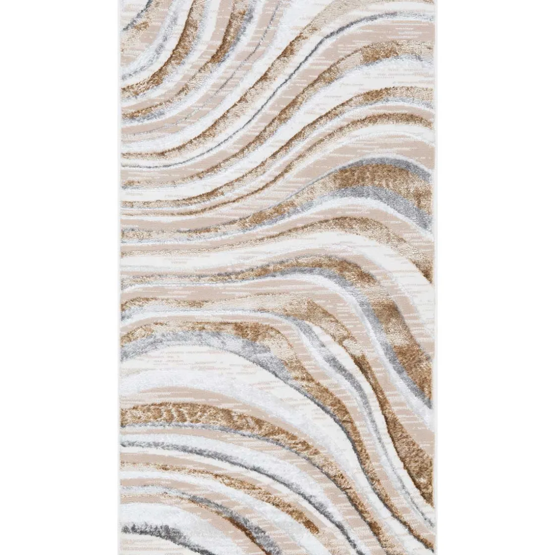 Alfombras Decorativas>Alfombra Zave Waves Natural 120x160cm