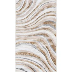 Alfombras Decorativas>Alfombra Zave Waves Natural 133x190cm