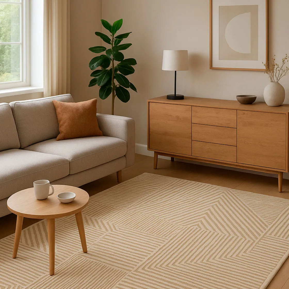 Alfombras Decorativas>Alfombra ZOE beige 160x235cm