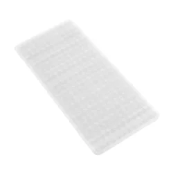 Cortinas Y Alfombras Antideslizantes>Alfombrilla De Baño Antideslizante Blanco 34x74cm
