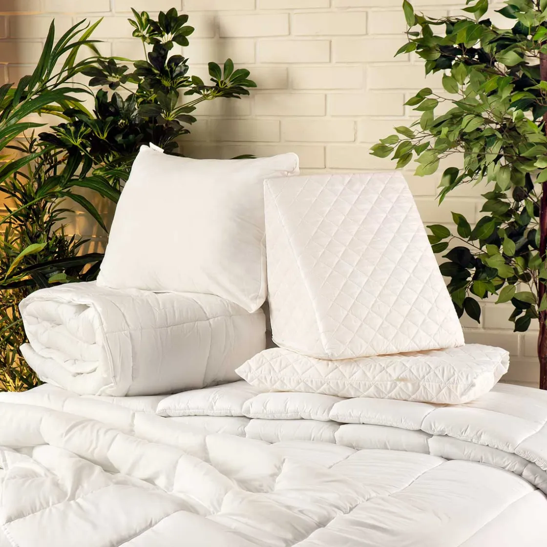atmosphera Colchonetas Para Dormir>Almohada de algodón percal microgel 50x70cm