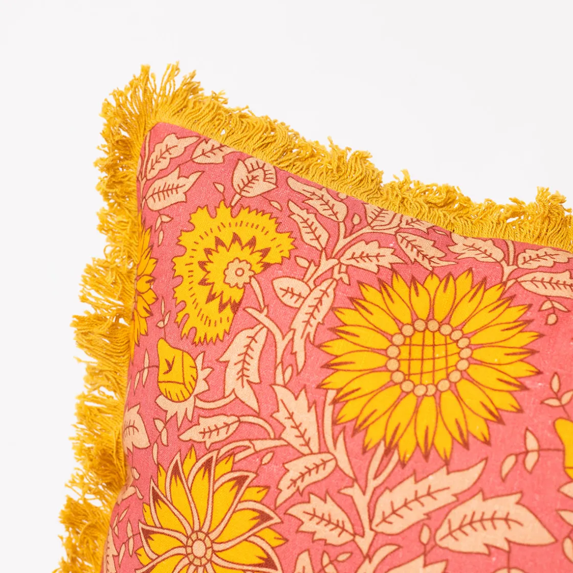 Cojines Y Fundas Decorativas>Almohada Yucatán Con Girasoles 45x45cm