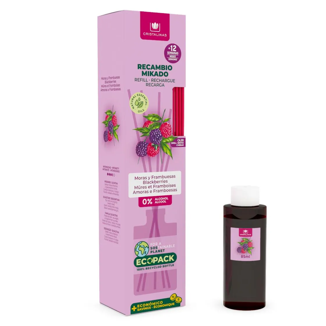 Ambientadores>Ambientador mikado frutos rojos 85ml