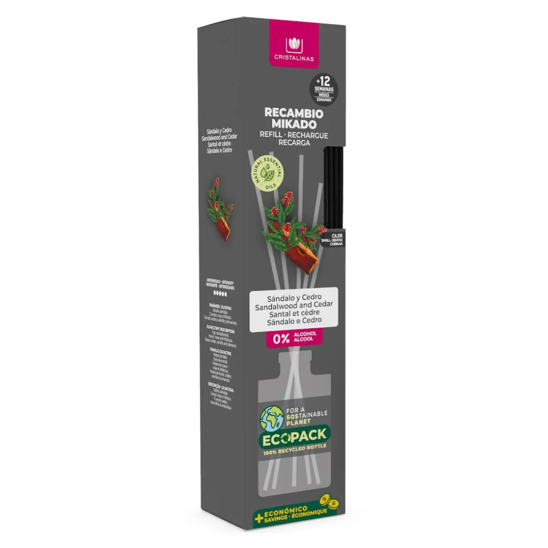 Ambientadores>Ambientador mikado sándalo y cedro 85ml