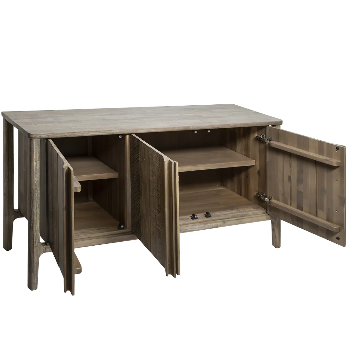 atmosphera Aparadores Y Consolas|Estilo Industrial>Aparador Banila C/3 Puertas 159x46x80Cm