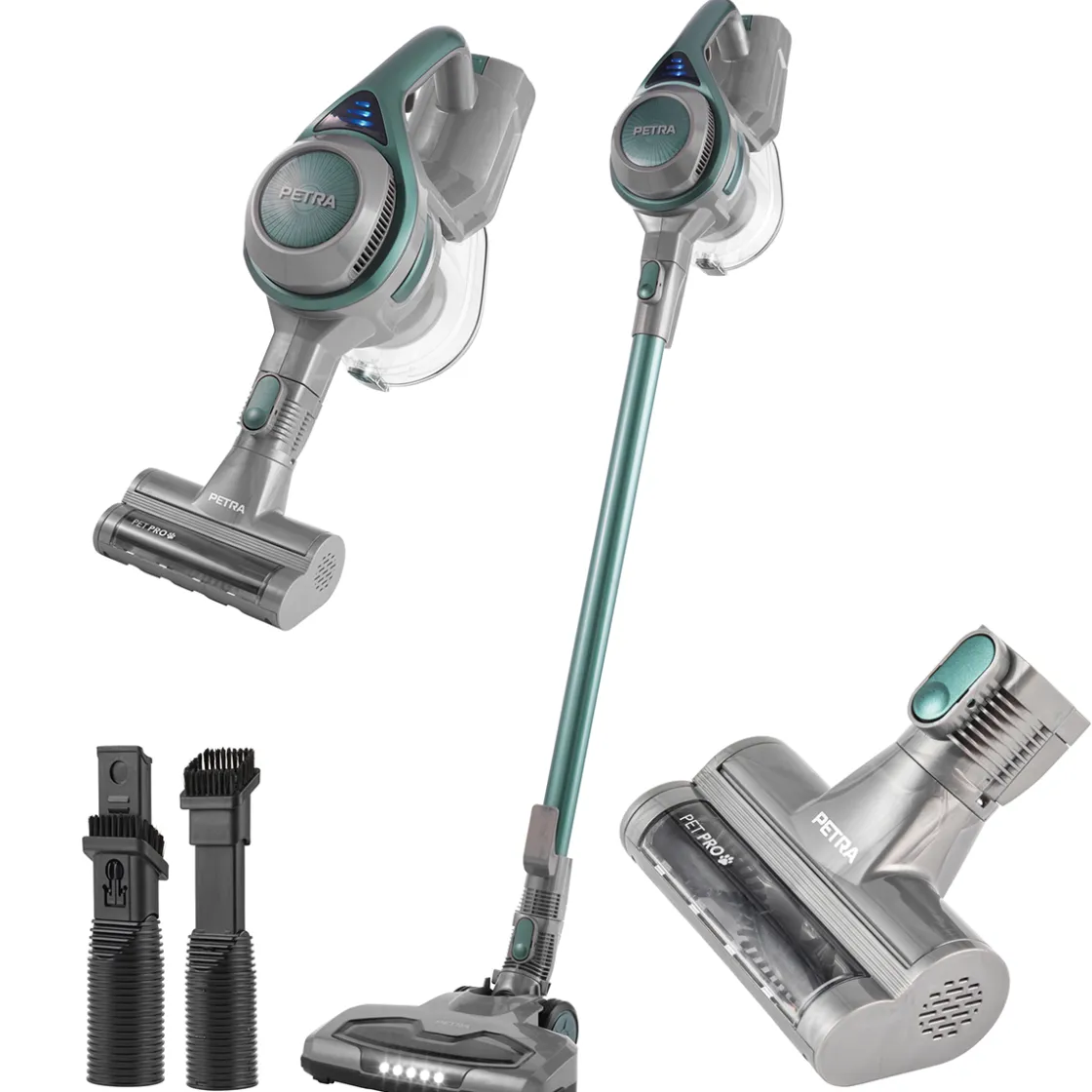 Auxiliares De Limpieza>Aspirador Vertical Petra Sin Cable 22.2V
