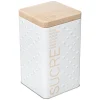 Cajas Y Frascos>Azucarero Scandi Blanco 18x10x10Cm