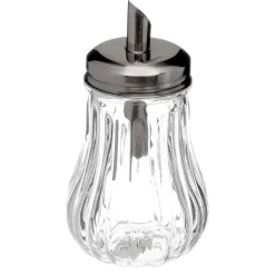 secret d'gourmet Vinagreras, Azucareros, Saleros Y Pimenteros>Azucarero Vidrio C/Dosif. Inox 18Cl