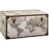 atmosphera Cestas Y Baúles|Estilo Industrial>Baúl Decorativo Mundo Anzo 16x35cm