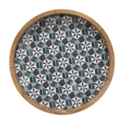 atmosphera Accesorios>Bandeja ALICANTE de mdf 24,5cm
