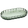 5five Accesorios De Lavabo>Bandeja de baño FLOREA verde de vidrio