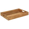 Encimera Y Lavavajillas>Bandeja Marrón De Madera 42x30cm
