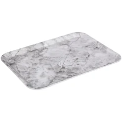 5five Encimera Y Lavavajillas>Bandeja Melamina Mármol Blanco 43x33Cm