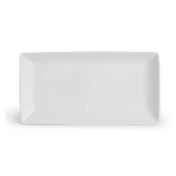 Cuencos, Fuentes Y Ensaladeras>Bandeja rectangular de porcelana 30.5x15.5cm