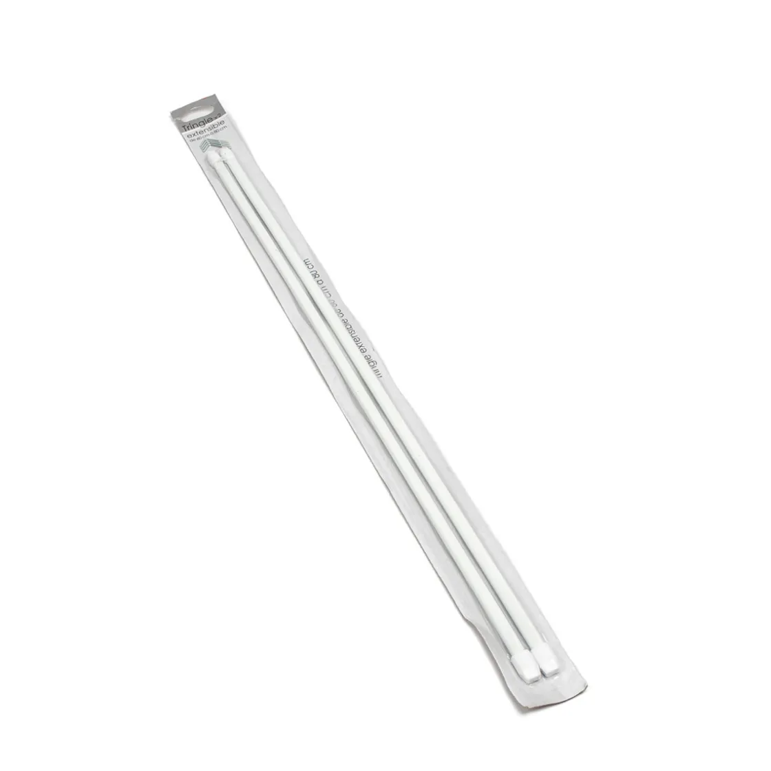 Varillas Y Accesorios>Barra Extensible Ovalada 60-80Cm Blanca