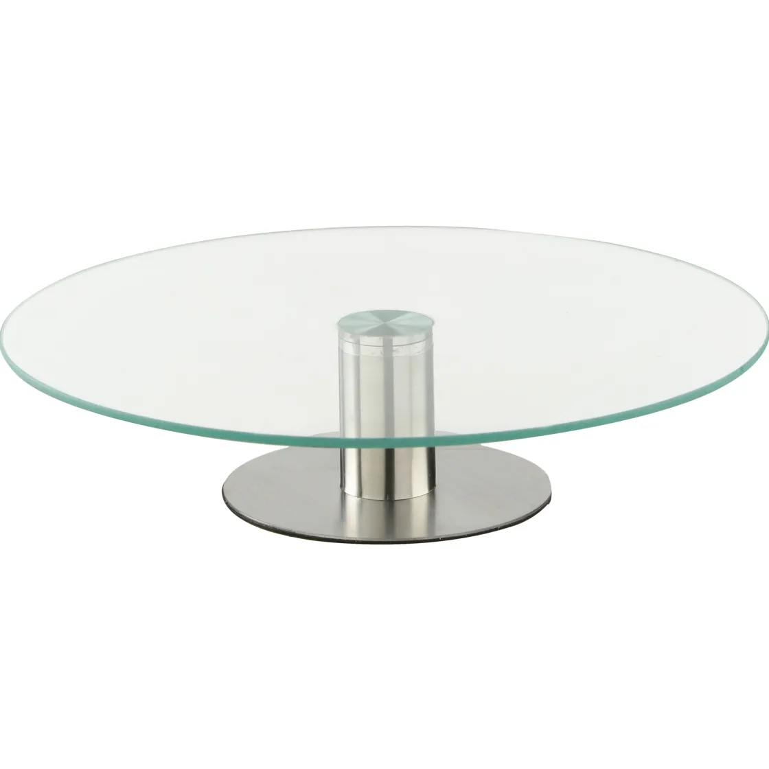 secret d'gourmet Platos Para Tartas, Tartas Y Bombones>Base Giratoria De Vidrio C/Pie 30Cm