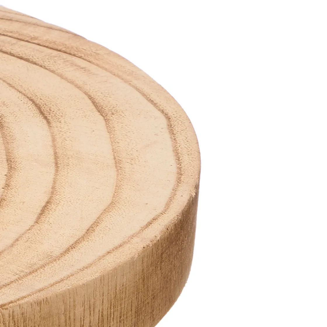 Degustación>Base Redonda De Madera Quemada 28.5cm