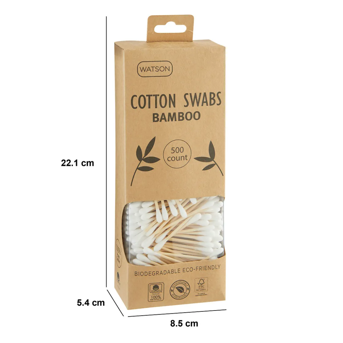 5five Accesorios De Lavabo>Bastoncillos de bambú 500 unidades
