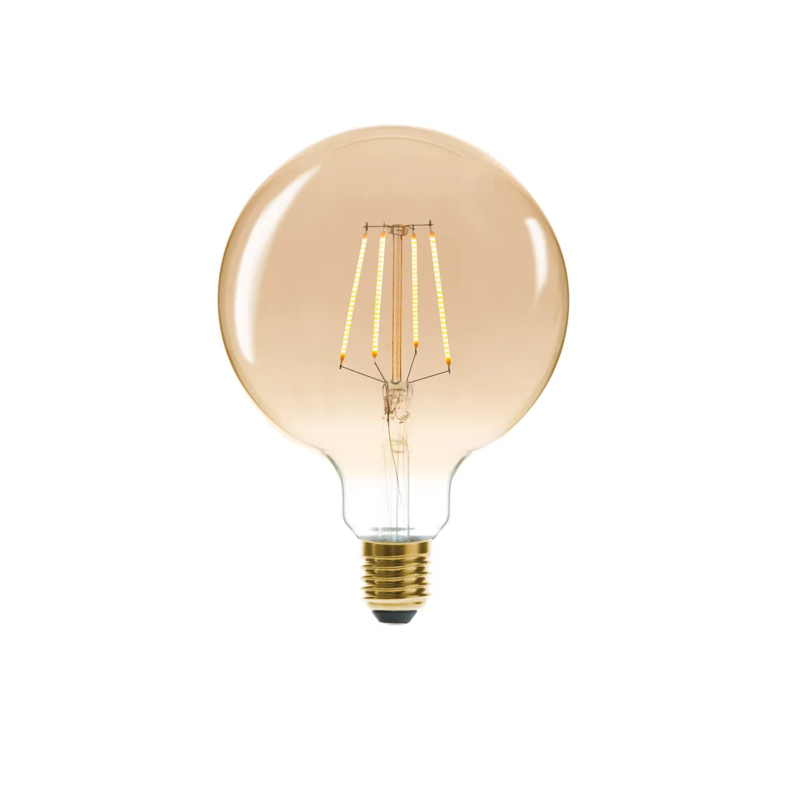 5five Lámparas Y Alargadores>Bombilla Vintage Led Ámbar G125 4W E27