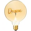 atmosphera Lámparas Y Alargadores>Bombilla Vintage Ámbar Dream 12.5x17Cm