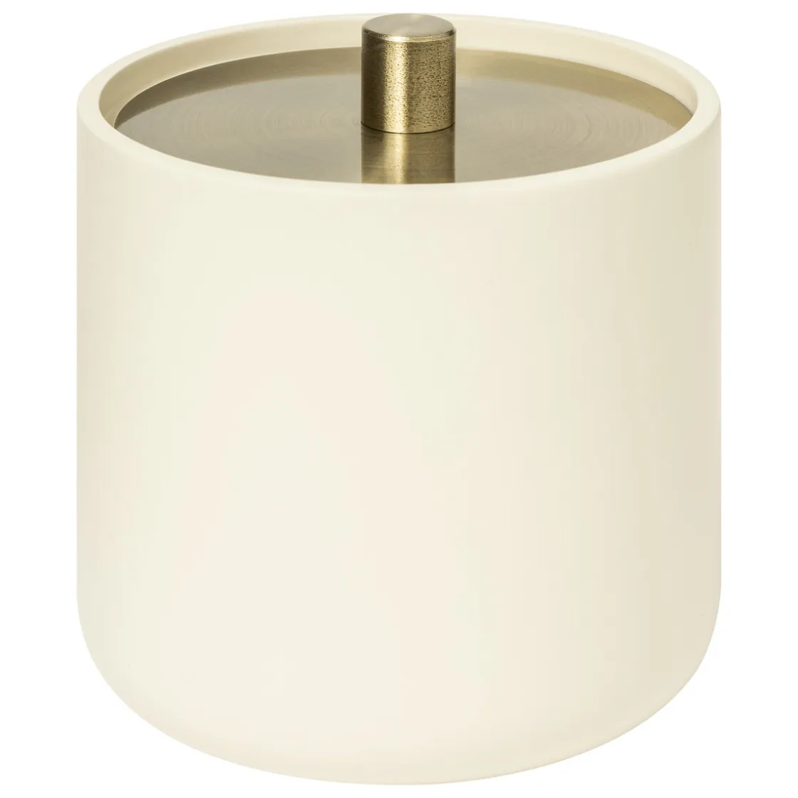 5five Accesorios De Lavabo>Bote para algodón DUO beige