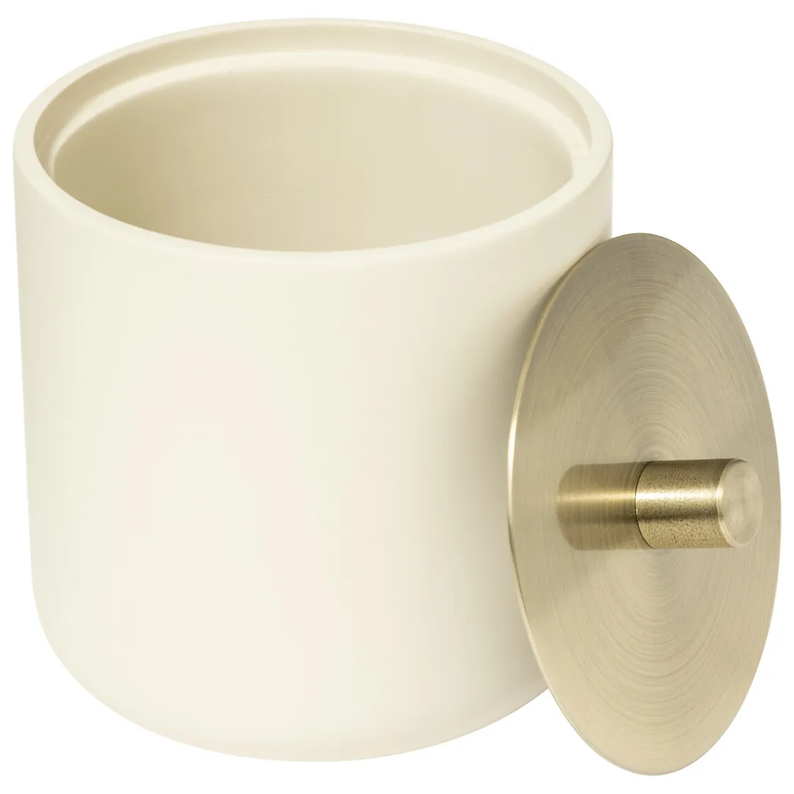 5five Accesorios De Lavabo>Bote para algodón DUO beige