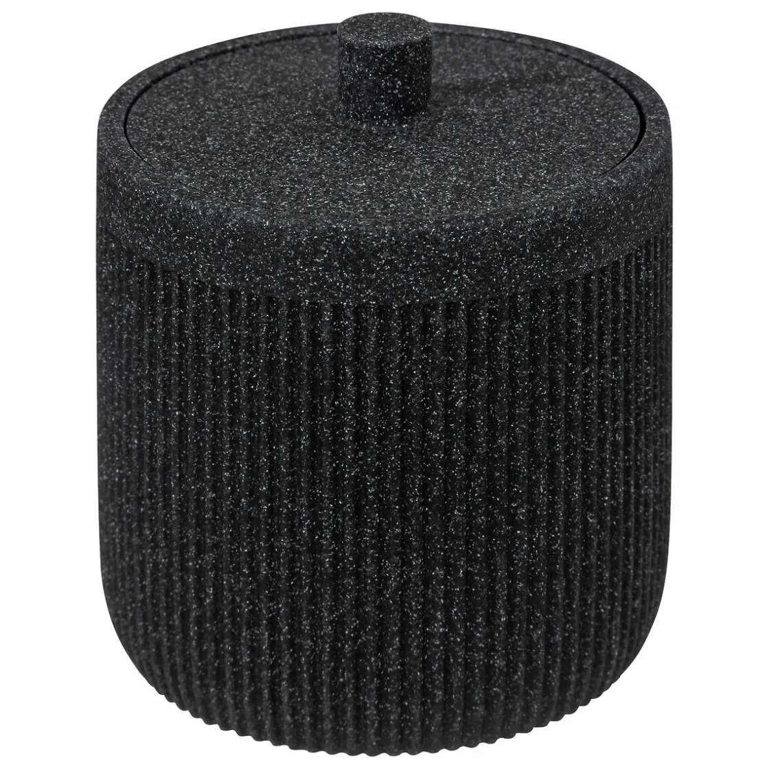 5five Accesorios De Lavabo>Bote Para Algodones Onyx Ardoise
