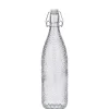 Jarros>Botella De Vidrio Rayas 1L
