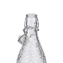 Jarros>Botella De Vidrio Rayas 1L