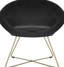 atmosphera Sofás Y Sillones>Butaca Evan Negra 76x67x73
