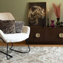 Sofás Y Sillones>Butaca MEDINA de tejido beige
