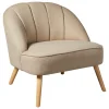 atmosphera Sofás Y Sillones|Estilo Rústico>Butaca NAOVA beige de madera