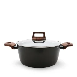 Cazuelas, Sartenes Y Hervidores>Cacerola Oslo C/Tapa De Vidrio 24Cm