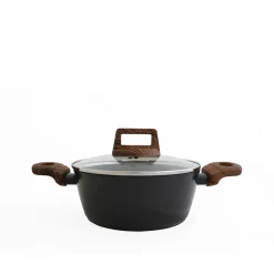 Cazuelas, Sartenes Y Hervidores>Cacerola Oslo C/Tapa Vidrio 16Cm