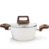 Cazuelas, Sartenes Y Hervidores>Cacerola Stonebright C/Tapa Vidrio 16Cm