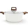 Cazuelas, Sartenes Y Hervidores>Cacerola Stonebright C/Tapa Vidrio 28Cm