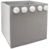 atmosphera4kids Almacenamiento>Caja Cubo Almacenaje Gris 29x29Cm