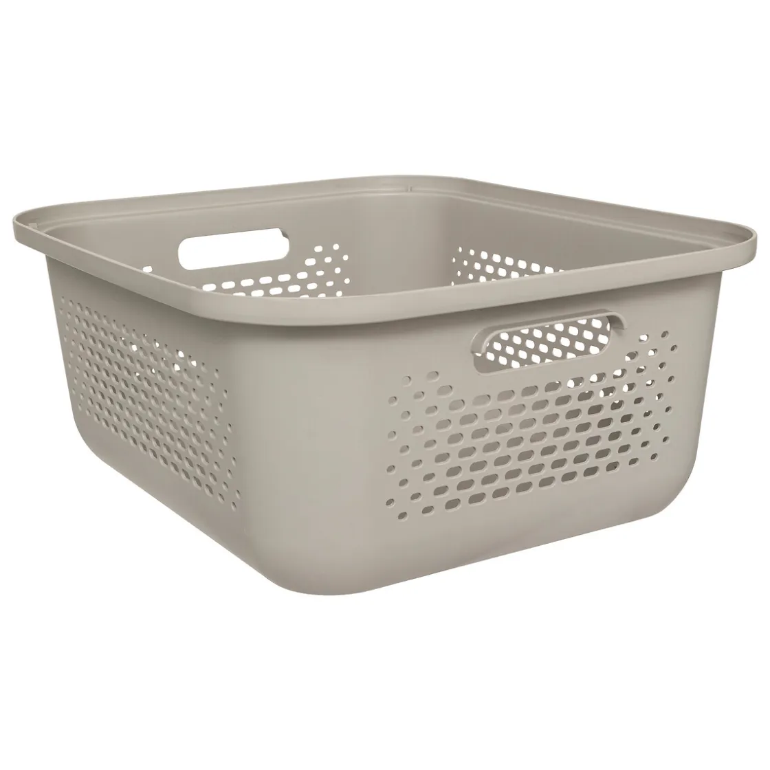 5five Cestas Y Palanganas>Caja de almacenaje AERA beige con tapa 13.9l