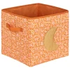 atmosphera4kids Almacenamiento>Caja de almacenaje BELLA naranja 29x29cm