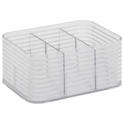 5five Accesorios De Lavabo>Caja de almacenaje con 6 separaciones 9x15.3x11cm