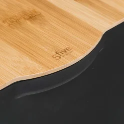 5five Accesorios De Almacenamiento>Caja De Almacenaje C/Tapa De Bambú 13.5L