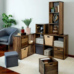 5five Cajas De Almacenamiento Y Organizadores>Caja De Almacenaje De Madera 31x31Cm