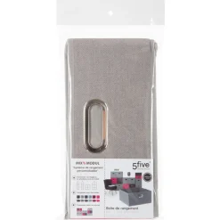 5five Cajas De Almacenamiento Y Organizadores>Caja De Almacenaje De Tnt Beige 31x15Cm