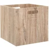 5five Cajas De Almacenamiento Y Organizadores>Caja de almacenaje roble natural 31x31Cm