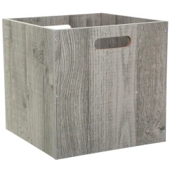 5five Cajas De Almacenamiento Y Organizadores>Caja de almacenaje roble gris 31x31Cm