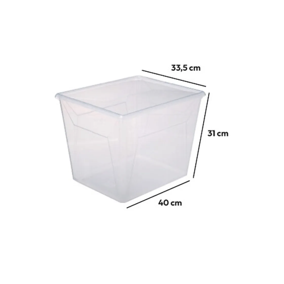Caja Múltiple>Caja De Almacenaje Simply 30L